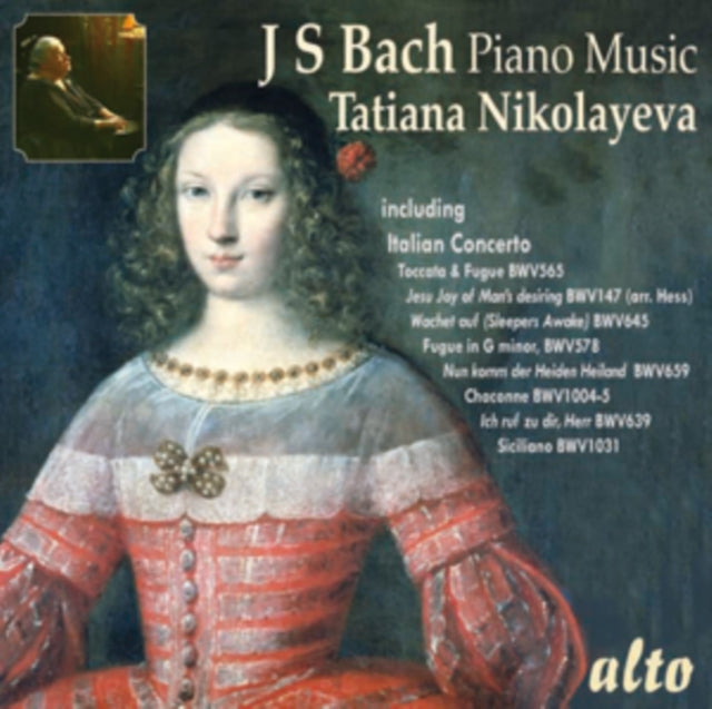 Tatiana Nikolayeva Bach Piano Music: Jesu Joy. Toccata. Italian Concerto Etc Etc (Arrs.) (CD) (https://lasgo.dmmserver.com/media/640/50553544/5055354412059.jpg)