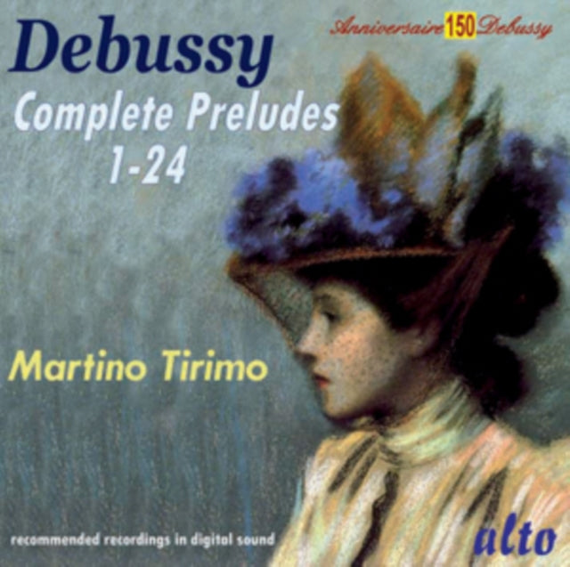 Martino Tirimo - Debussy: Complete 24 Preludes (CD)