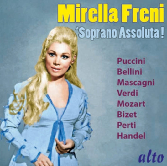 Mirella Freni - Mirella Freni - Soprano Assoluta (Puccini. Bellini. Mozart. Verdi. Handel) (CD)