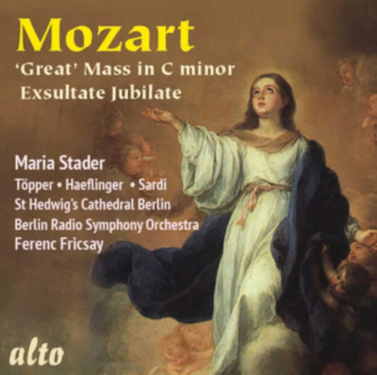 Maria Stader / Berlin Rias / Ferenc Fricsay - Great Mass In C Minor K427 / Exsultate Jubilate (CD)