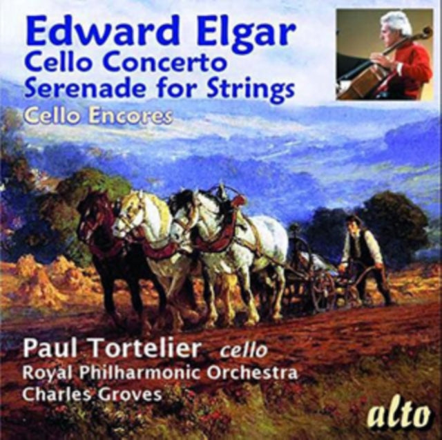 Paul Tortelier (Cello) Rpo / Groves - Elgar: Cello Concerto / Serenade / Dvorak Romance / Tchaik: Rococo Vars (CD)