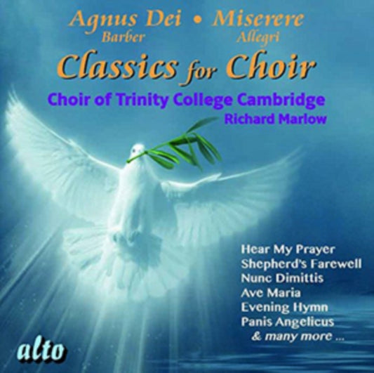 Trinity College Choir Cambridge / Marlow Agnus Dei / Classics For Choir (Barber / Allegri / Berlioz / Mendelssohn / Franck / Faure Etc Favour (CD) (https://lasgo.dmmserver.com/media/640/50553544/5055354412707.jpg)