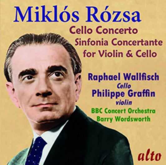 Wallfisch / Graffin / Bbc Concerto Orch - Miklos Rozsa: Cello Concerto / Sinfonia Concertante (CD)