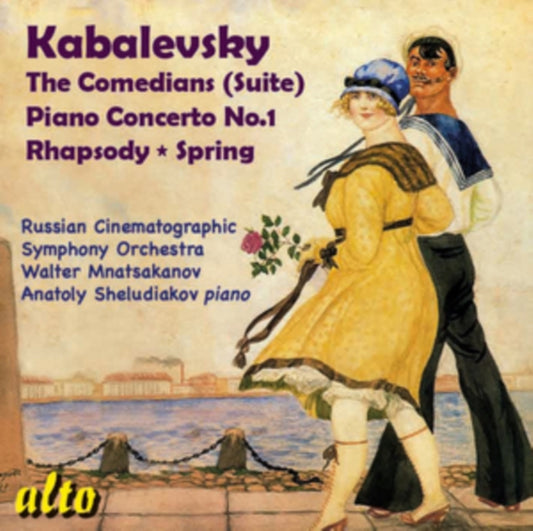 Russian Cinematographic Orch / Walter Mnatsakanov - Kabalevsky The Comendians Suite / Piano Concerto / Overtures Etc (CD)
