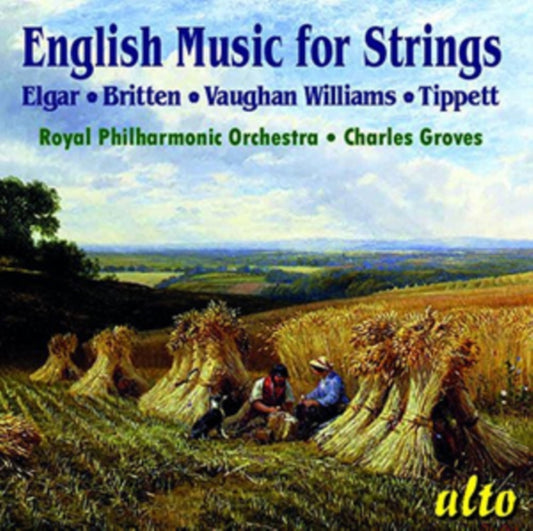 Rpo / Charles Groves (Pgn Rosette) - English Music For Strings: (Elgar Seren / Britten Bridge Vars / Rvw Tallis Fant / Tippett Corelli Va (CD)