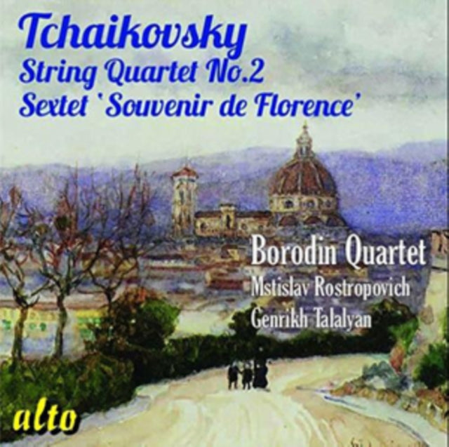 Borodin Quartet / Mstislav Rostropovich - Tchaikovsky: String Quartet No.2 / Souvenir De Florence (Sextet) (CD)