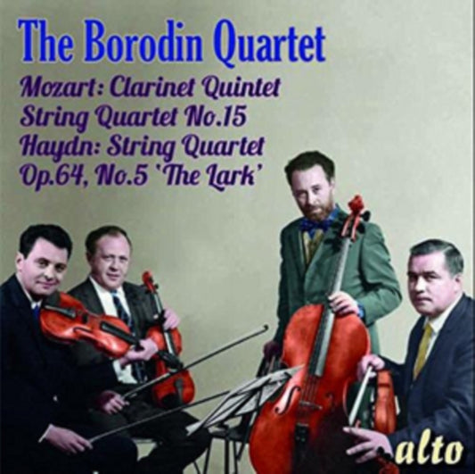 Borodin Quartet - Haydn String Quartet The Lark / Mozart: String Qt No.15 / Clarinet Quintet (CD)