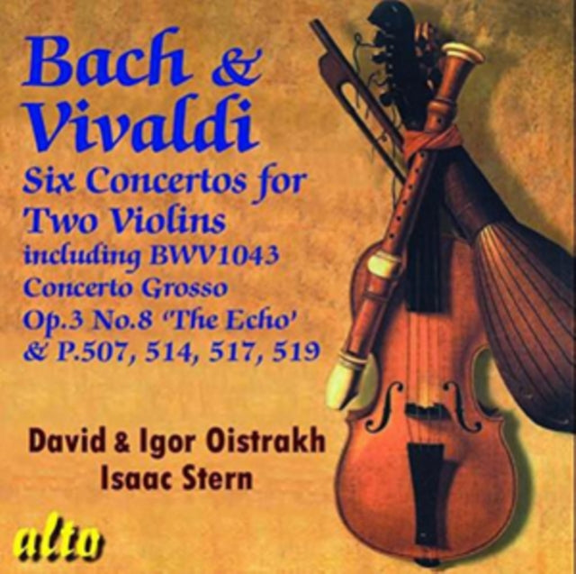 Igor David Oistrakh. Isaac Stern J S Bach Vivaldi: Double Violin Concertos (CD) (https://lasgo.dmmserver.com/media/640/50553544/5055354412998.jpg)