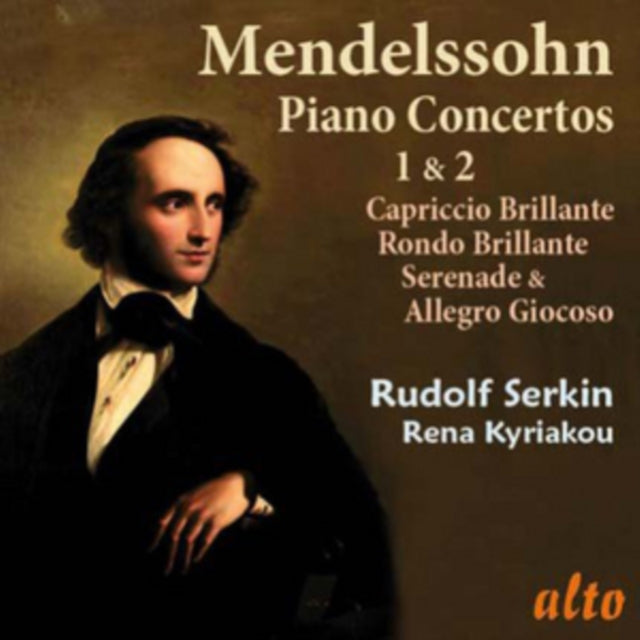 Rudolf Serkin / Ormandy / Rena Kyriakou / Swarovsky Mendelssohn Piano Concertos 1.2 / Capriccio Brilliante / Rondo Brilliante / Serenade Allegro Gioco (CD) (https://lasgo.dmmserver.com/media/640/50553544/5055354413193.jpg)