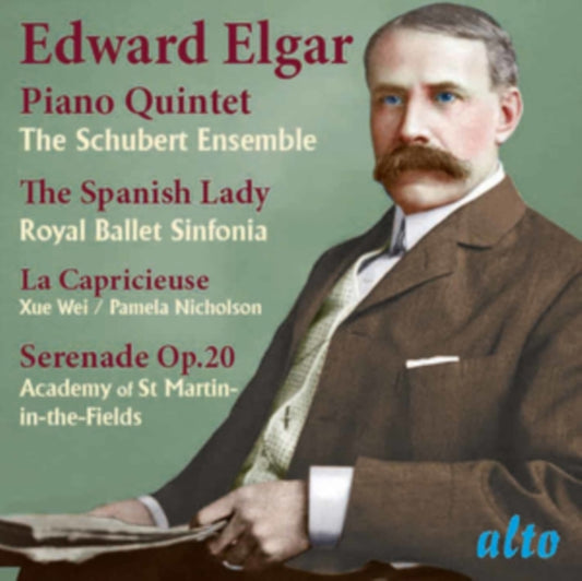 Schubert Ens / Royal Ballet Sinf / Asmif - Elgar: Piano Quintet / Spanish Lady / La Capricieuse / Serenade Op.20 (CD)