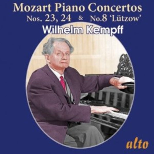 Wilhelm Kempff / Bpo / Leitner - Mozart Piano Concertos 23. 24. 8 Lutzow (CD)