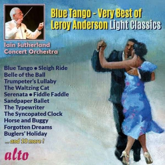 Iain Sutherland Concert Orchestra Blue Tango (Very Best Of Leroy Anderson) (CD) (https://lasgo.dmmserver.com/media/640/50553544/5055354413247.jpg)