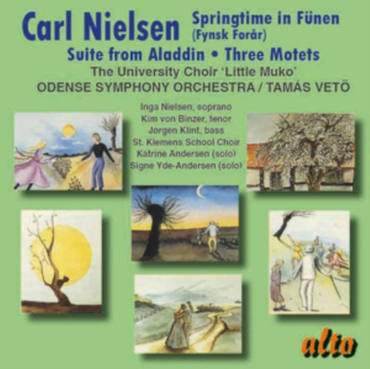 Odense Orchestra / Tamas Veto Etc - Nielsen: Springtime In Funen / Aladdin Suite / Three Motets (CD)