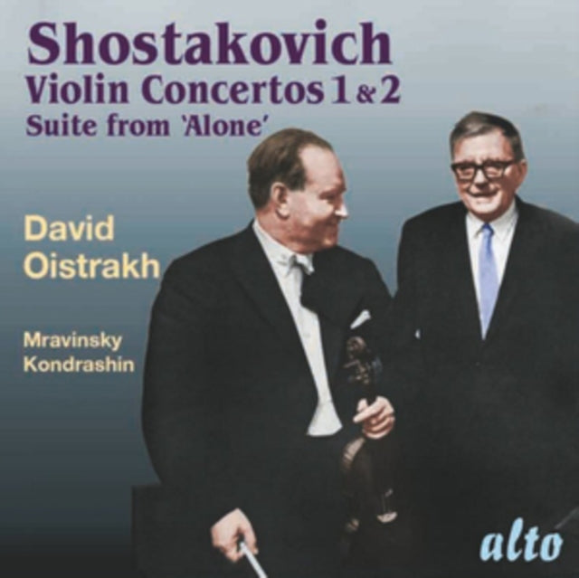 David Oistrakh (Alone:Rozhdestvensky) Shostakovich Violin Concertos 1. 2 Suite From Alone (CD) (https://lasgo.dmmserver.com/media/640/50553544/5055354413377.jpg)
