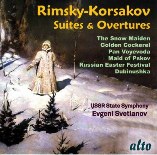 Ussr Symphony / Evgeni Svetlanov - Rimsky-Korsakov: Suites & Overtures Incl Snow Maiden. May Night. Golden Cockerel Etc Etc (CD)