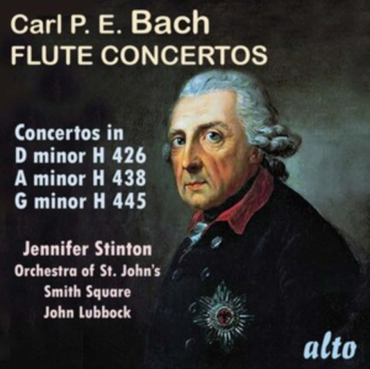 Jennifer Stinton / Orch St.Johns - C P E Bach Flute Concertos (CD)