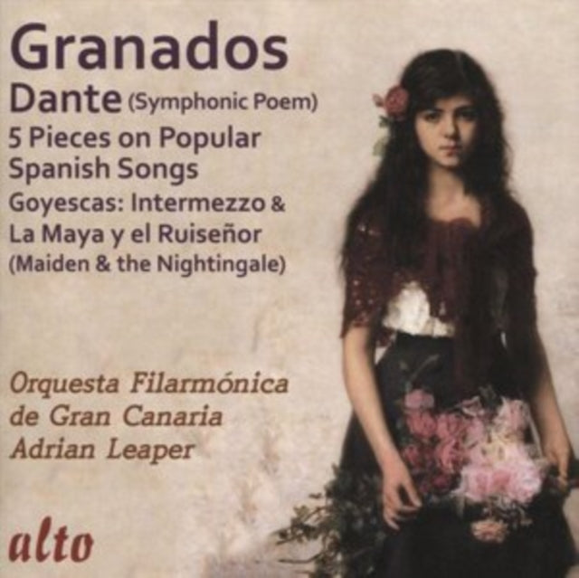 Grand Canaria Orchestra / Adrian Leaper - Granados Orchestral: Dante / 5 Pieces Spanish Song / Goyescas (Popular Excerpts) (CD)