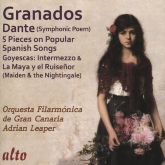 Grand Canaria Orchestra / Adrian Leaper - Granados Orchestral: Dante / 5 Pieces Spanish Song / Goyescas (Popular Excerpts) (CD)