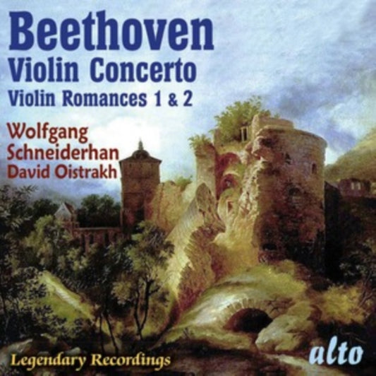 Wolfgang Schneiderhahn / D.Oistrakh - Beethoven Violin Concerto / Two Romances For Violin (CD)