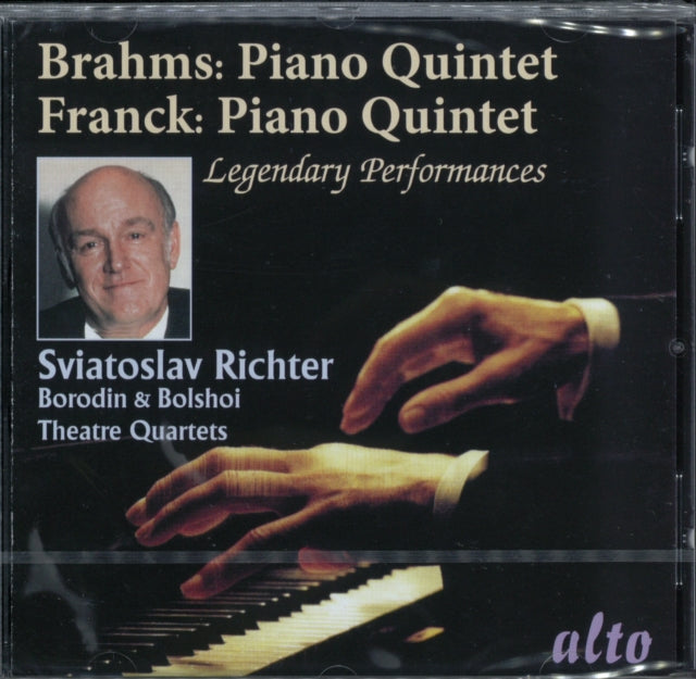 Richter / Borodin Bolshoi Quartets Brahms Franck Piano Quintets (CD) (https://lasgo.dmmserver.com/media/640/50553544/5055354413612.jpg)