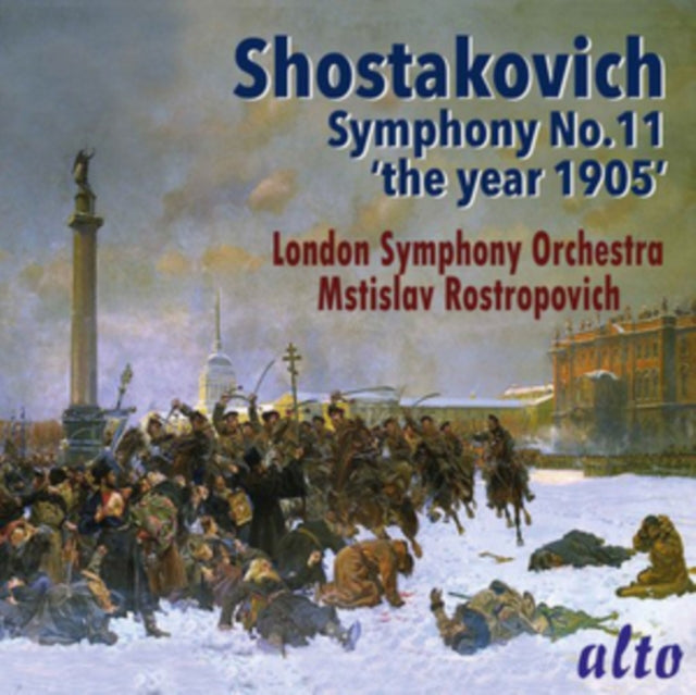 Rostropovich / Lso Shostakovich Symphony 11 the Year 1905 (CD) (https://lasgo.dmmserver.com/media/640/50553544/5055354413667.jpg)