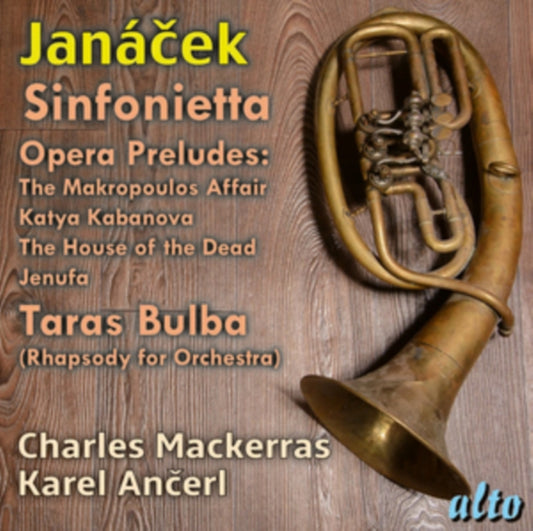 Charles Mackerras / Pro Arte Orchestra / Karel Ancerl / Czech Philharmonic Orchestra - Janacek: Sinfonietta / 4 Opera Preludes / Taras Bulba (CD)