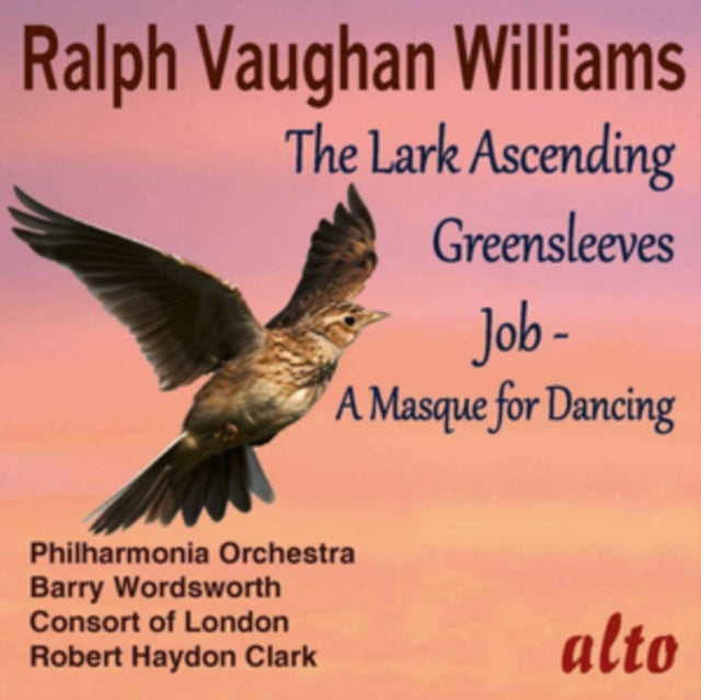 Barry Wordsworth / Philharmonia Orchestra - Vaughan Williams:The Lark Ascending Greensleeves Job (A Masque For Dancing) (CD)