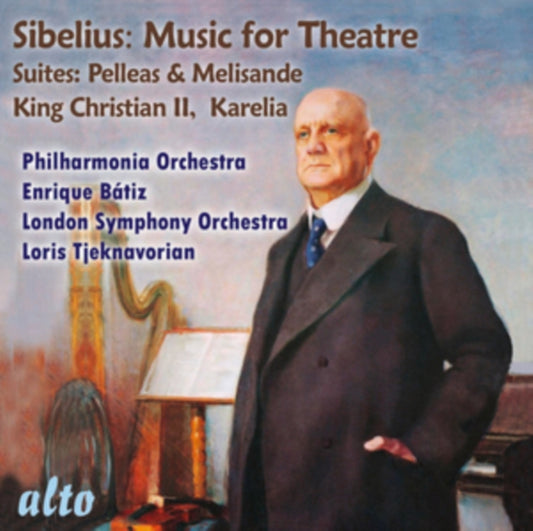 Philharmonia Orchestra / London Symphony Orchestra - Sibelius: Incidental Music For Theatre / Pelleas & Melisande (Suite) Op.46 (For Maeterlincks Play) / Karelia Overture Op.10 & Karelia Suite Op.11 / King Christian II (Suite). Op.27 (For Pauls Play) (CD)