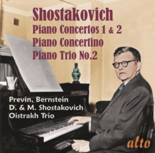 Previn / Bernstein Etc Pno / Oistrakh Trio - Shostakovich Piano Concs 1 & 2 / Concertino / Pno Trio 2 (CD)