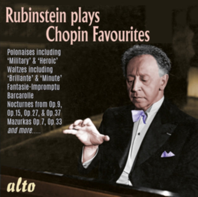 Arthur Rubinstein Rubinstein Plays Chopin Favourites (CD) (https://lasgo.dmmserver.com/media/640/50553544/5055354414190.jpg)