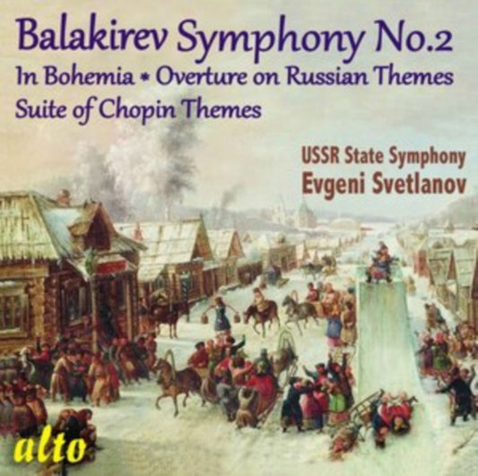 Ussr Symphony / Evgeni Svetlanov - Balakirev Symphony No.2 / Ovt Russian Themes / Bohemia / Chopin Suite (CD)