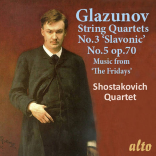 Shostakovich Quartet - Glazunov: String Quartets No.3 Slavonic. No.5. Fridays Music (CD)