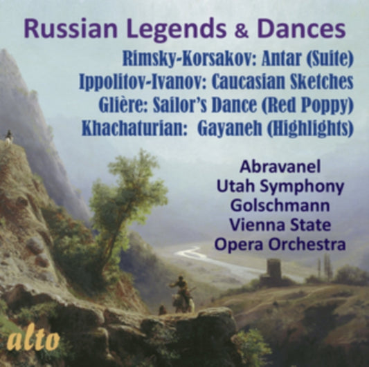 Utah Symphony. Abravanel / Golschmann - Russian Legends & Dances (CD)