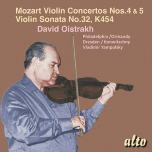 David Oistrakh - Mozart Violin Concertos Nos 4 & 5 Violin (CD)