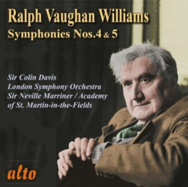 Sir Colin Davis London Symphony Orchestra Sir Neville Marriner Academy Of St. Martin-In-The-Fields - Vaughan Williams: Symphonies Nos.4 & 5 (CD)