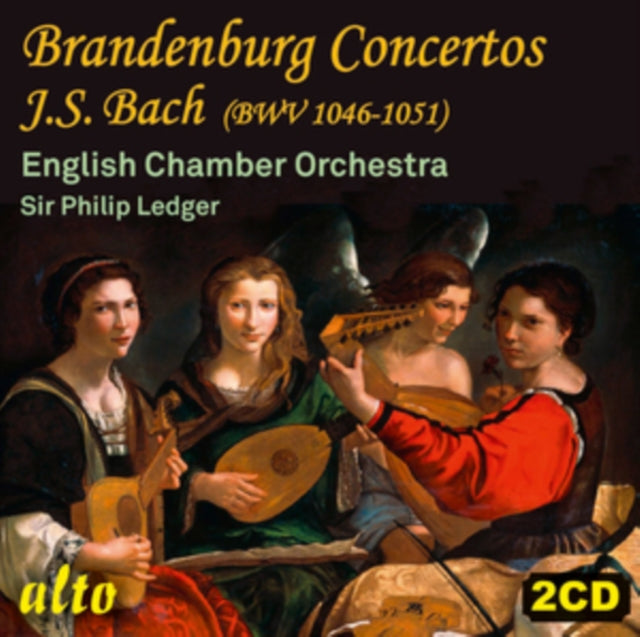 English Chamber Orchestra / Sir Philip Ledger - J.S. Bach: Brandenburg Concertos Bwv 1046-51 (CD)