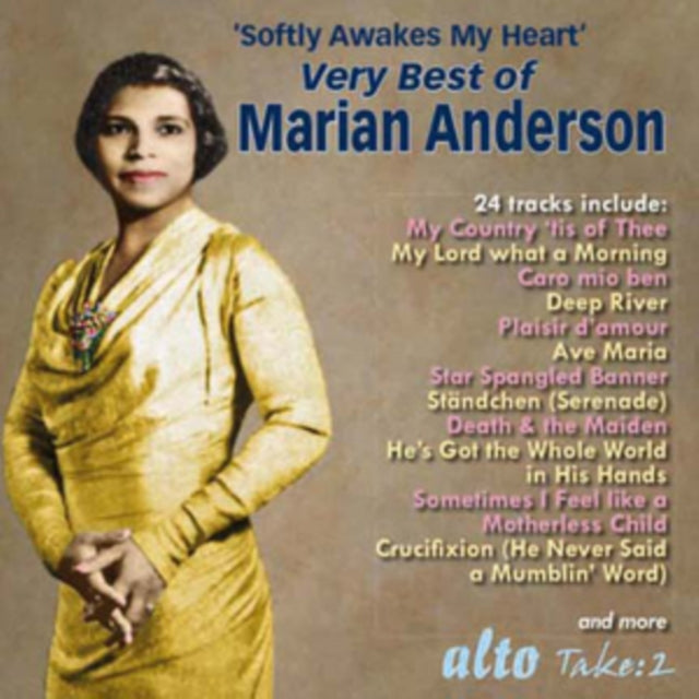 Marian Anderson Very Best Of Marian Anderson (Opera / Lieder / Anthems / Spirituals) (CD) (https://lasgo.dmmserver.com/media/640/50553544/5055354419553.jpg)