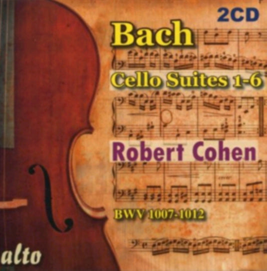 Robert Cohen - Bach: Cello Suites 1-6 (CD)