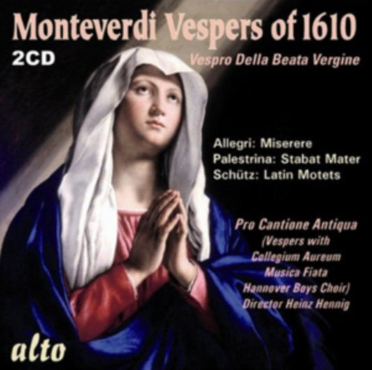 Pro Cantione Antiqua Etc - Monteverdi Vespers & Baroque Choral Favs (CD)