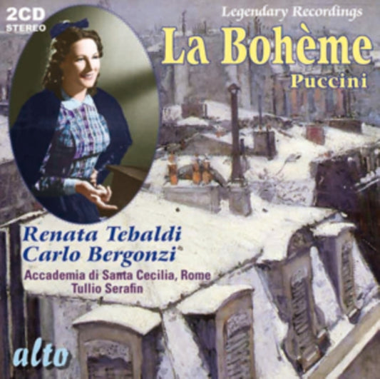Tebaldi / Bergonzi / Rome / Serafin - Puccini La Boheme (Stereo) (CD)