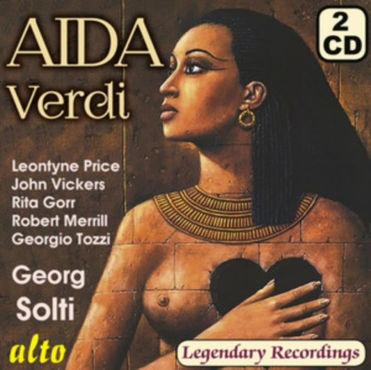 Leontyne Price / Rita Gorr / Jon Vickers / Robert Merrill / Giorgio Tozzi / Rome Opera / Georg Solti - Aida (Verdi/Ghislanzoni) (CD)