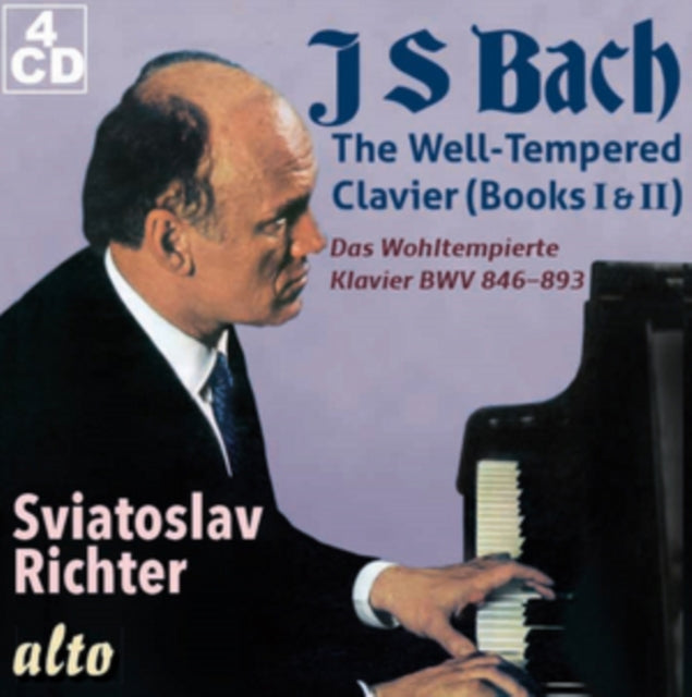 Sviatoslav Richter J S Bach: The Well Tempered Clavier 48 Preludes Fugues (CD) (https://lasgo.dmmserver.com/media/640/50553544/5055354440038.jpg)