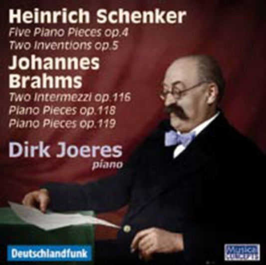 Dirk Joeres - Schenker & Brahms Piano Music (CD)