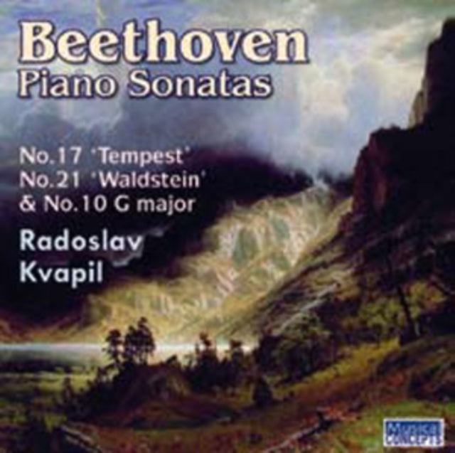 Radoslav Kvapil - Beethoven Piano Sonatas 10. 17. 21 (CD)