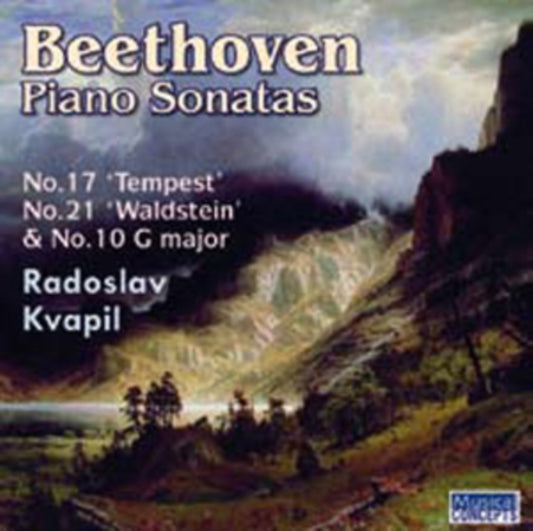 Radoslav Kvapil - Beethoven Piano Sonatas 10. 17. 21 (CD)