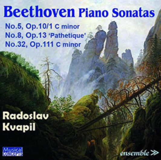 Radoslav Kvapil - Beethoven: Piano Sons Moonlight. Appassionata & 2 More (CD)