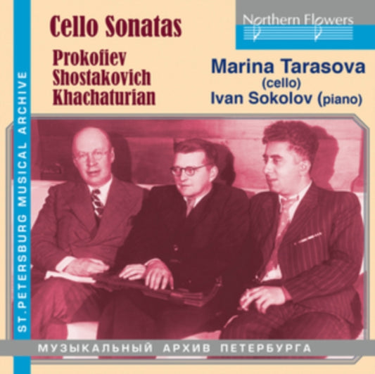 Marina Tarasova / Ivan Sokolov - Cello Sonatas: Prokofiev / Shostakovich / Khachaturian (CD)