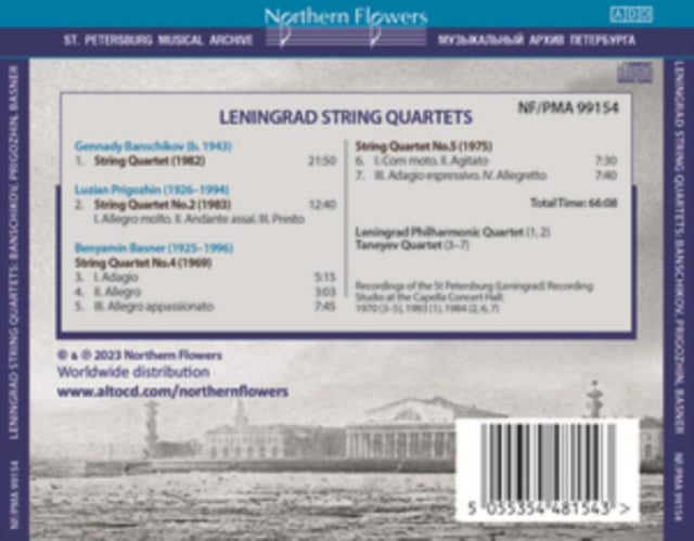 Gennady Banschikov - Leningrad String Quartets (CD)