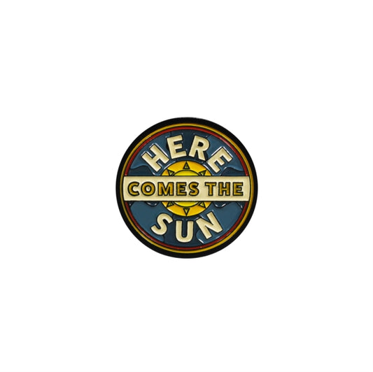 Pin Badge - The Beatles (Here Comes The Sun) (Badge Pin Metal)