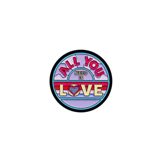 Pin Badge - The Beatles (All You Need Is Love) (Badge Pin Metal)